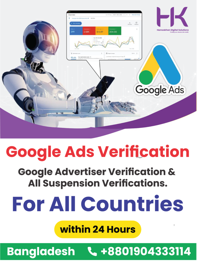 Google Ads Account Verification